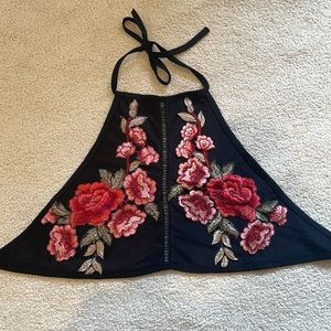 Halter crop top
